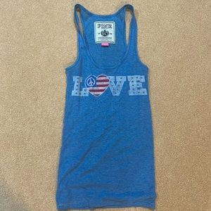 Victoria's Secret Pink Women's Waffle Knit Tank